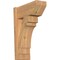 Ekena Millwork Merced Slat Smooth Outlooker, Western Red Cedar, 7 1/2"W x 16"D x 24"H OUT08X16X24MRC06SWR - alternate 1